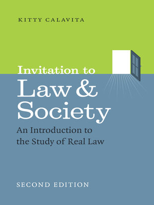 cover image of Invitation to Law & Society